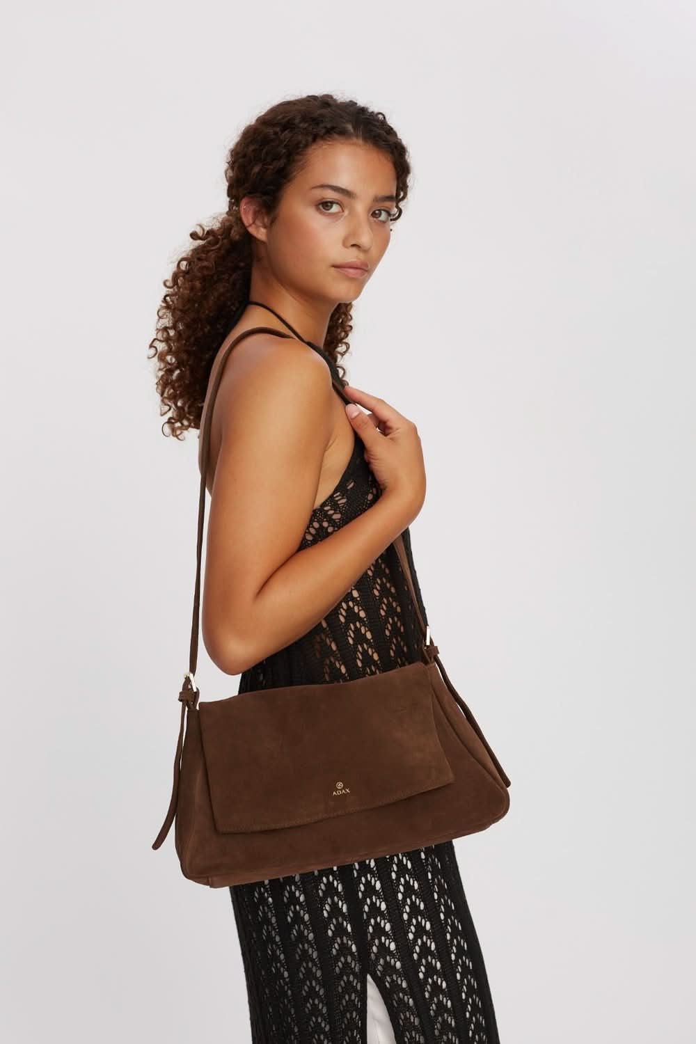 H*★様 【TOOS】shoulder bag Rozzano shoulder bag Linn Chocolate – Adax Shop