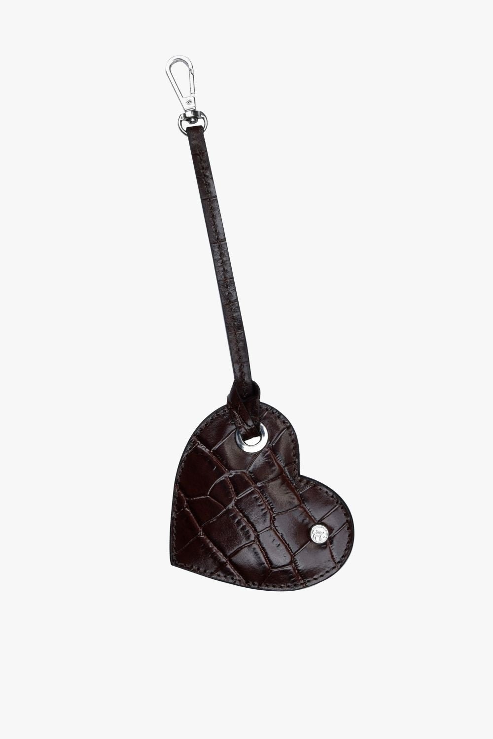 Heart charm Celine Dark brown – Adax Shop