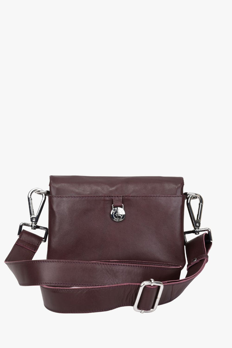 Amalfi shoulder bag Franca Burgundy