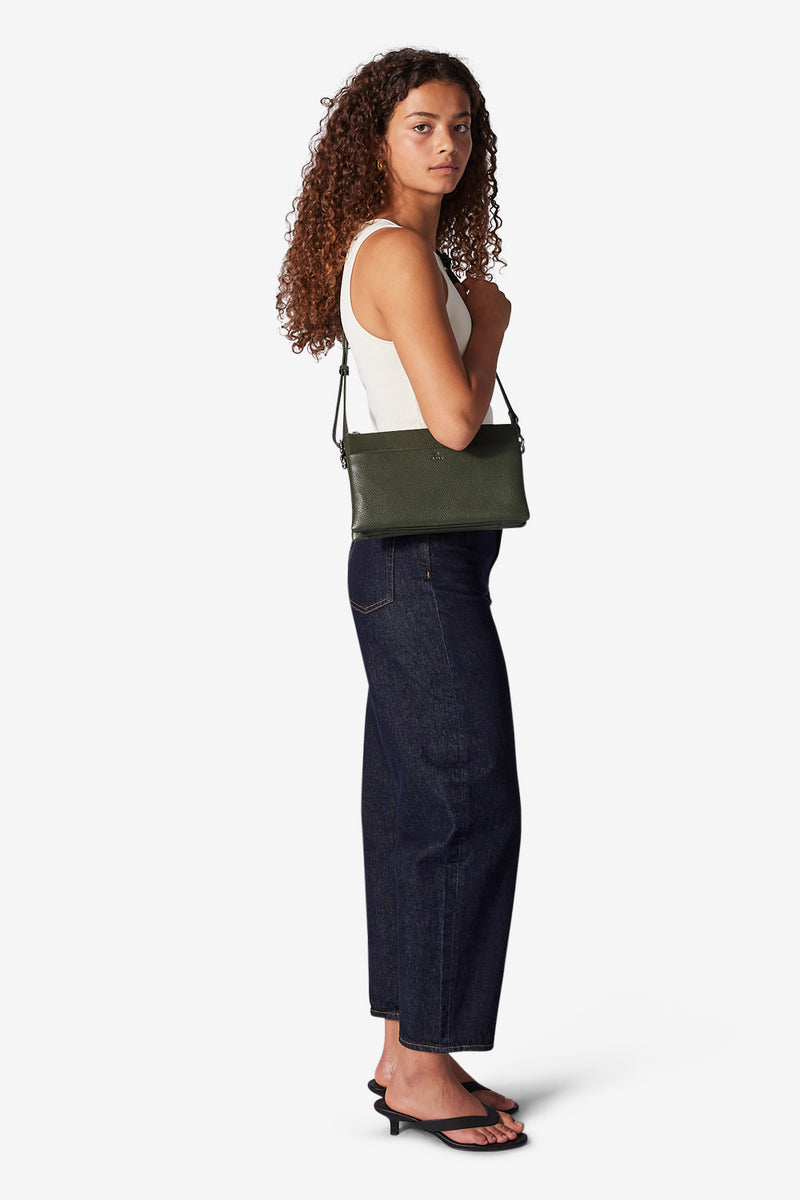 Cormorano combi clutch Jasmina Leaf green