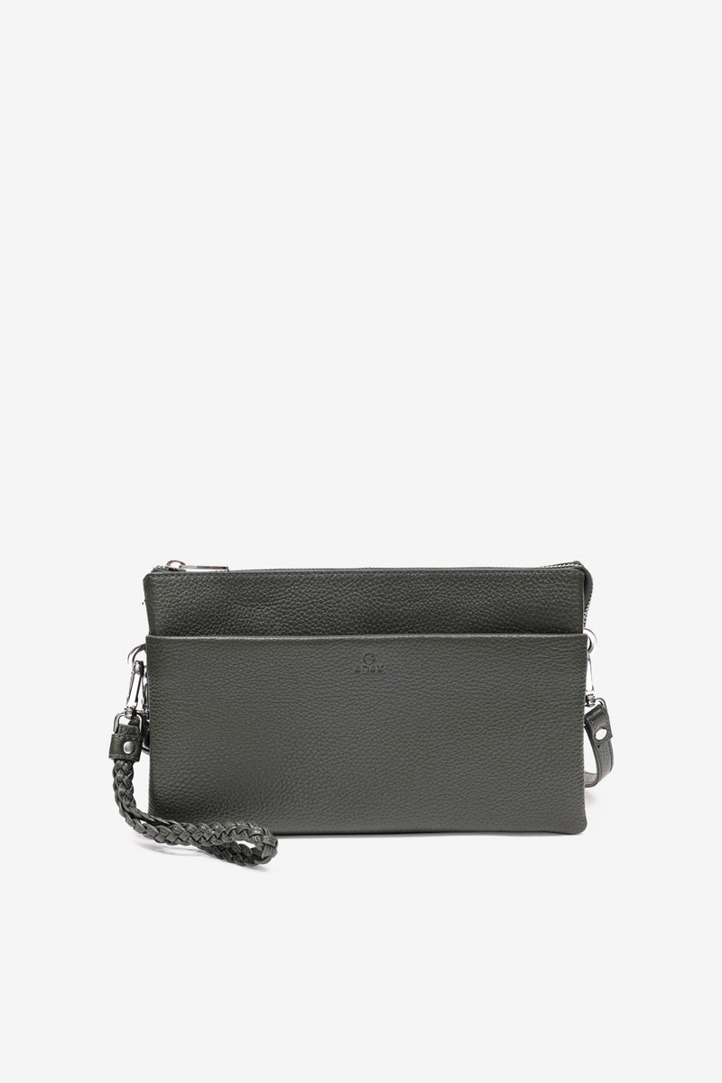 Cormorano Kombi-Clutch Jasmina Leaf grün