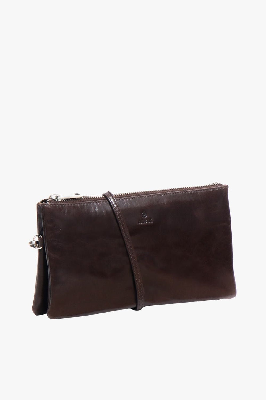 Salerno combi clutch Tine Dark brown - Adax Shop - Tasker
