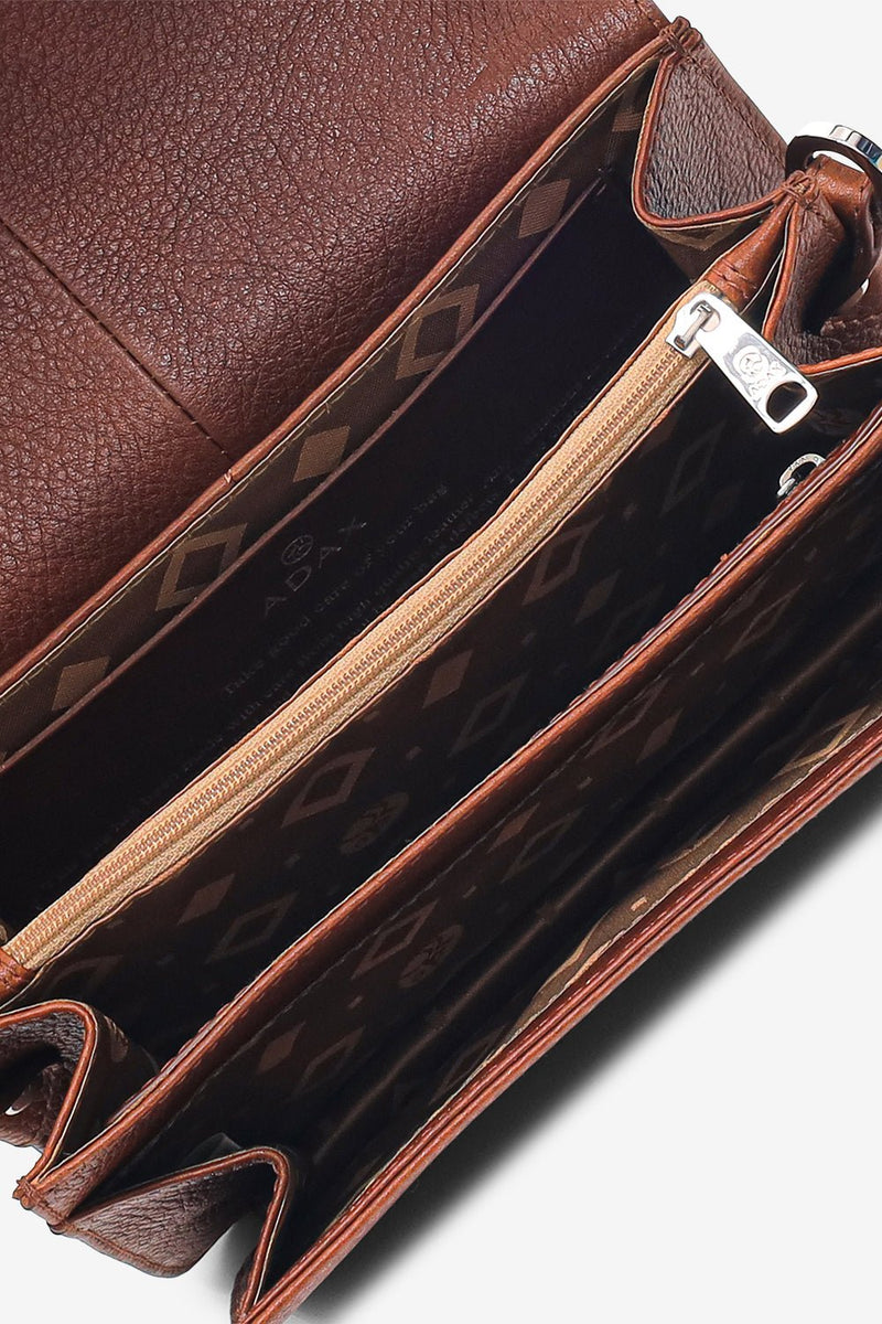 Cormorano shoulder bag Zafira Walnut - Adax Shop - Crossbody