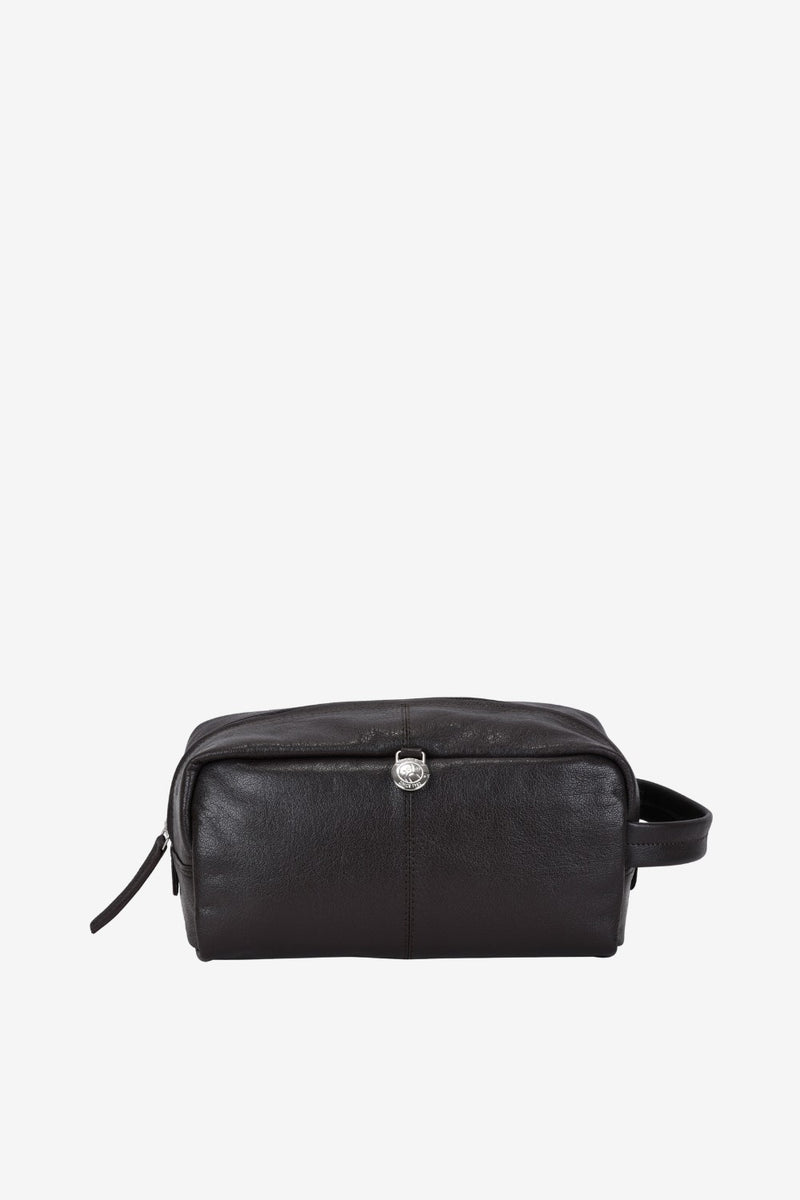 Prato wash bag Harry Dark brown