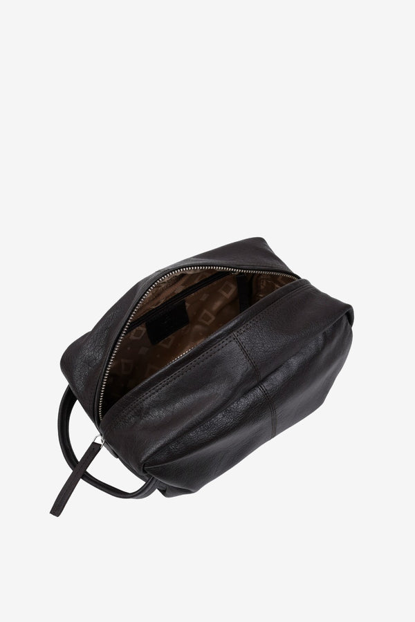 Prato wash bag Harry Dark brown