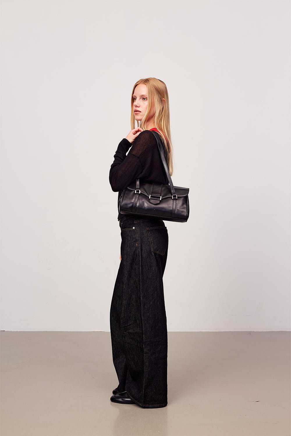 Salerno handbag Megan Black – Adax Shop