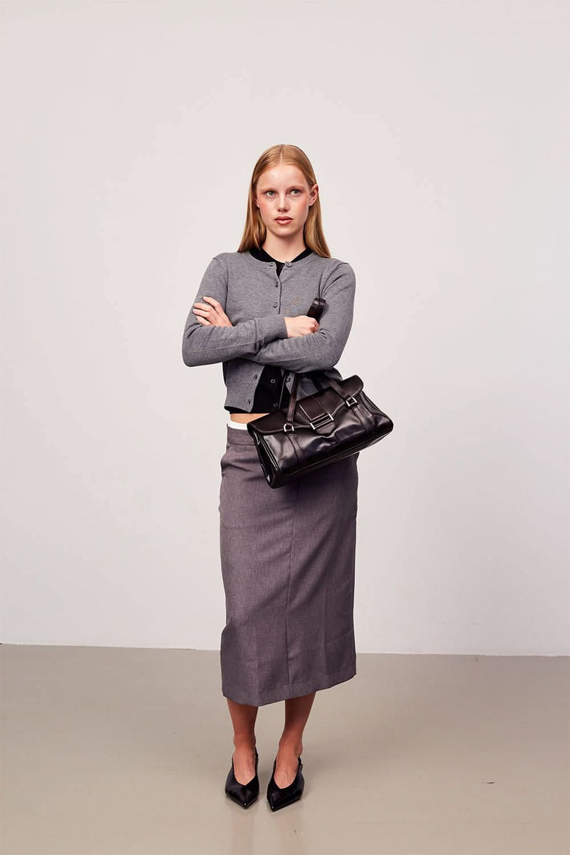 Salerno handbag Megan Dark brown – Adax Shop