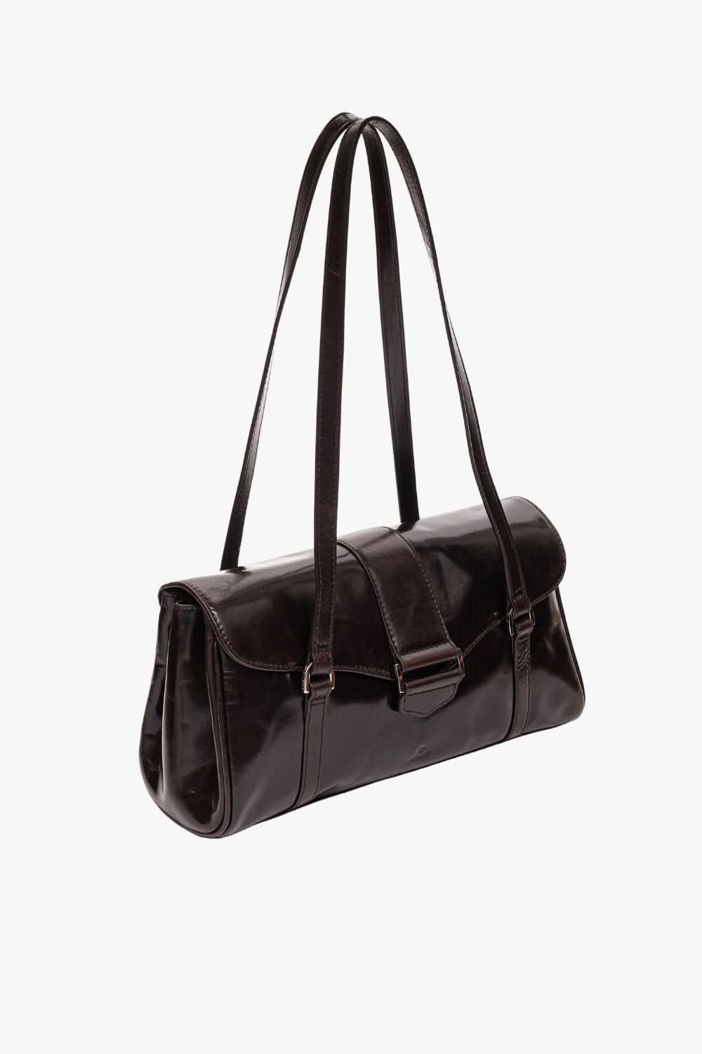 ADA ペナックW Salerno handbag Megan Dark brown – Adax Shop