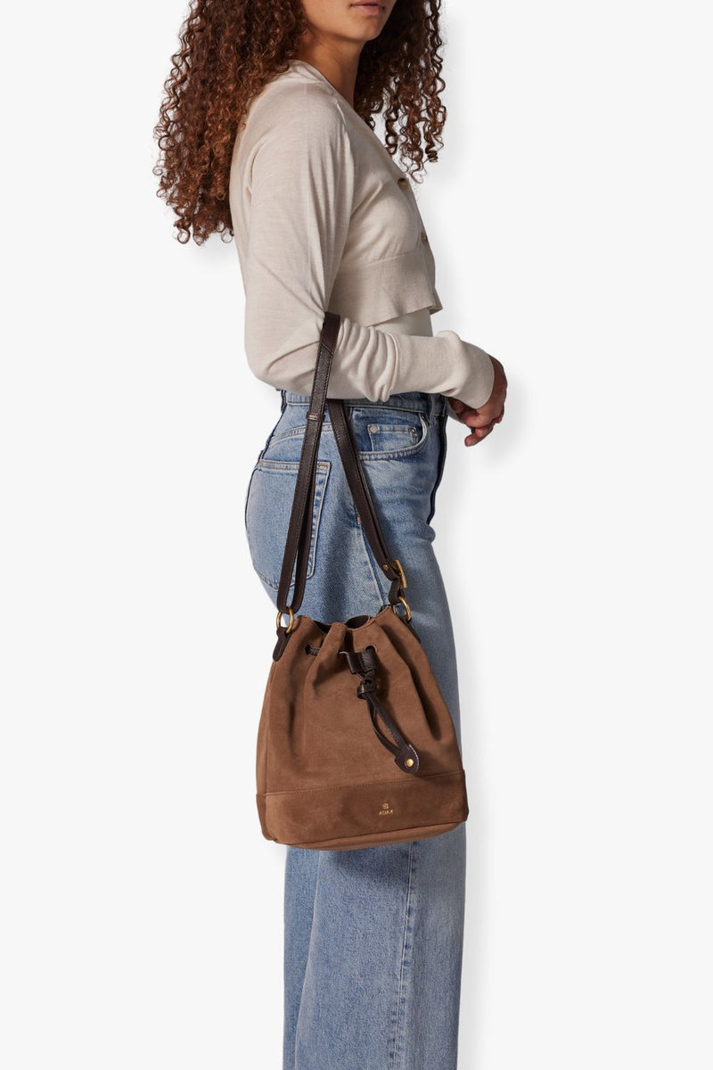 Bolso bombonera Rozzano Laila Latte