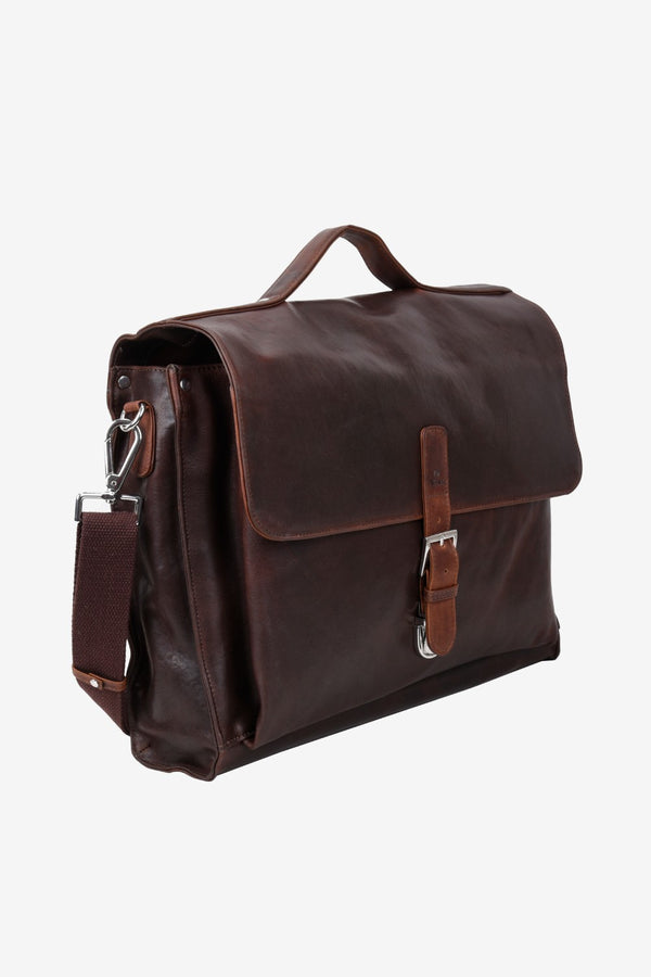 Catania working bag Jarl Dark brown