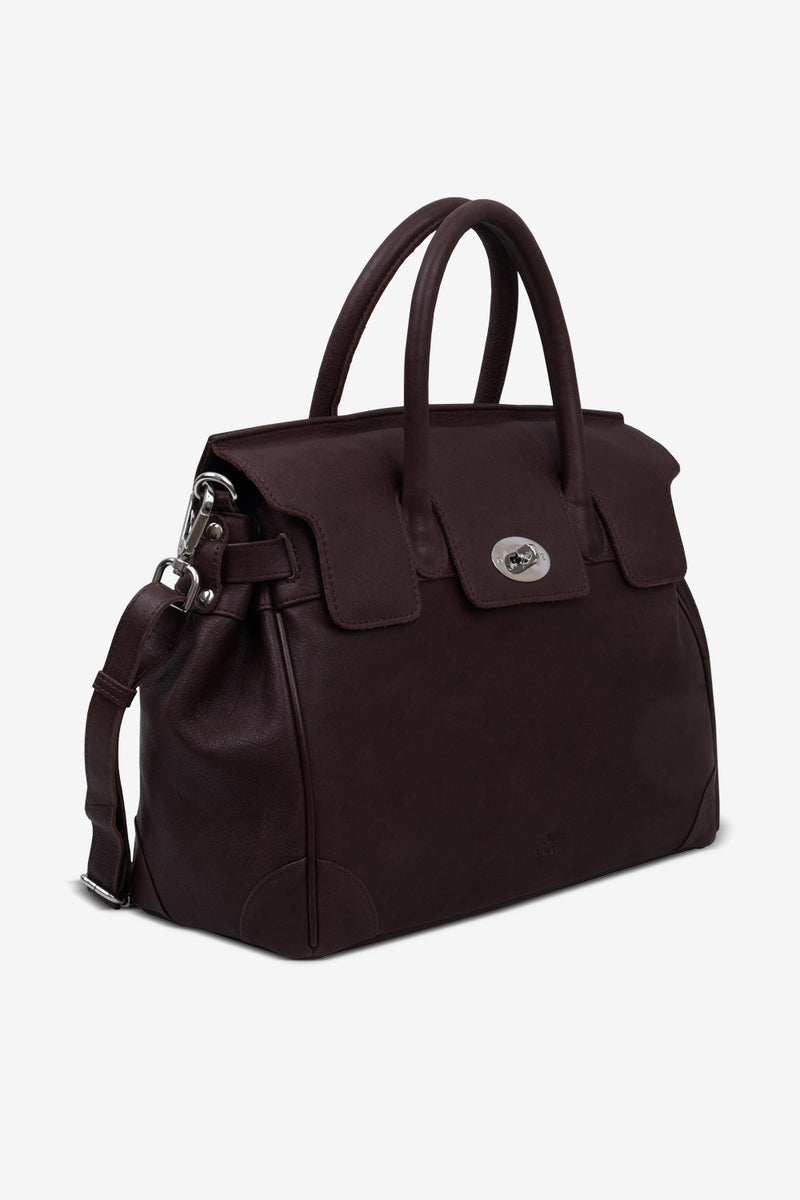 Ravenna handbag Jen Dark brown