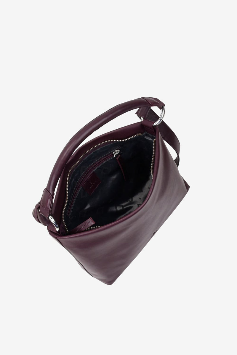 Bolso bandolera Amalfi Klara Burdeos