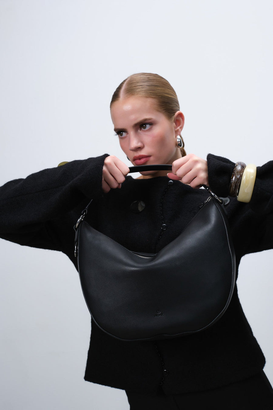 Portofino shoulder bag Lotte Black - Adax Shop - Shoulder bags