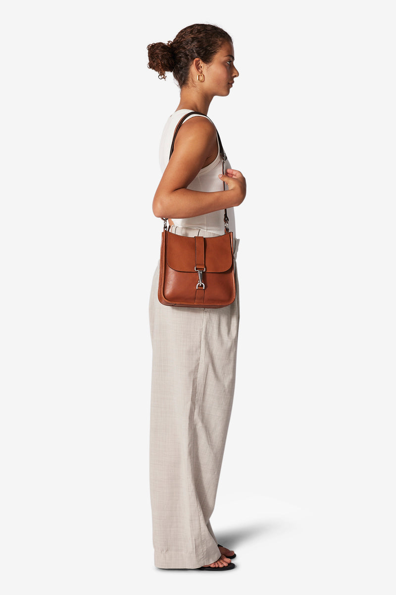 Portofino shoulder bag Adele Brown