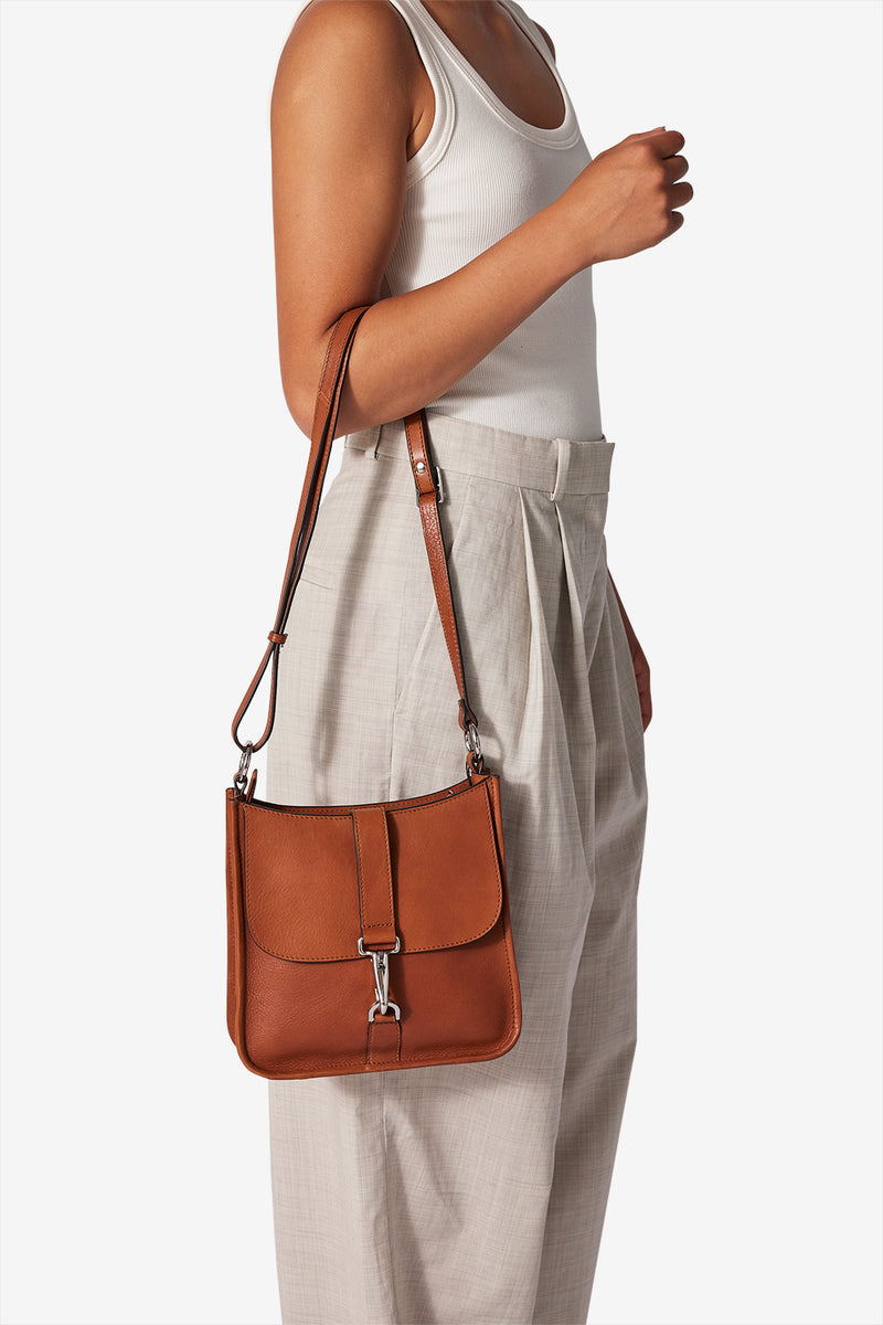 Portofino shoulder bag Adele Brown