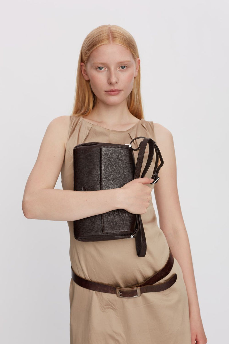 Cormorano shoulder bag Stefanie Chocolate - Adax Shop - Tasker