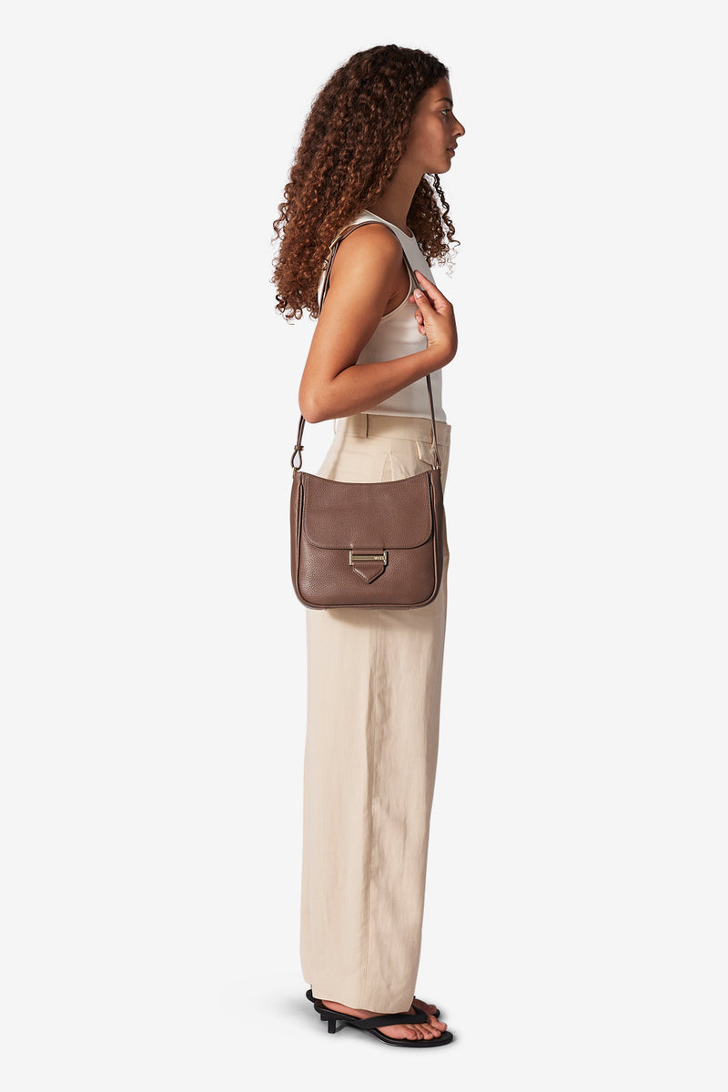 Bolso bandolera Cormorano Liesel Latte