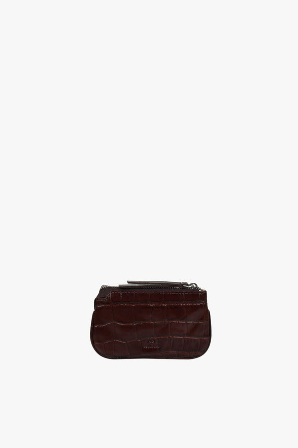 Adax key wallet Lucinda Dark brown