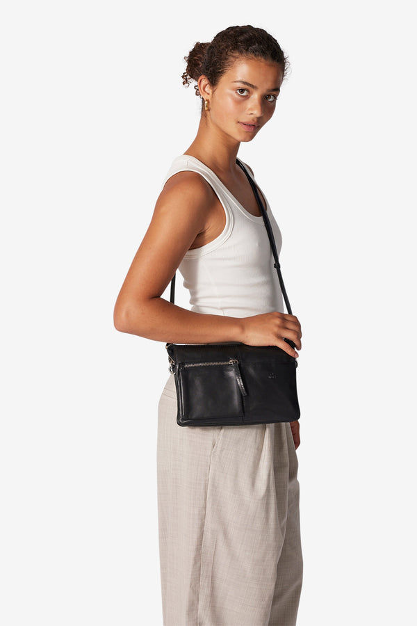 Amalfi shoulder bag Bertina Black