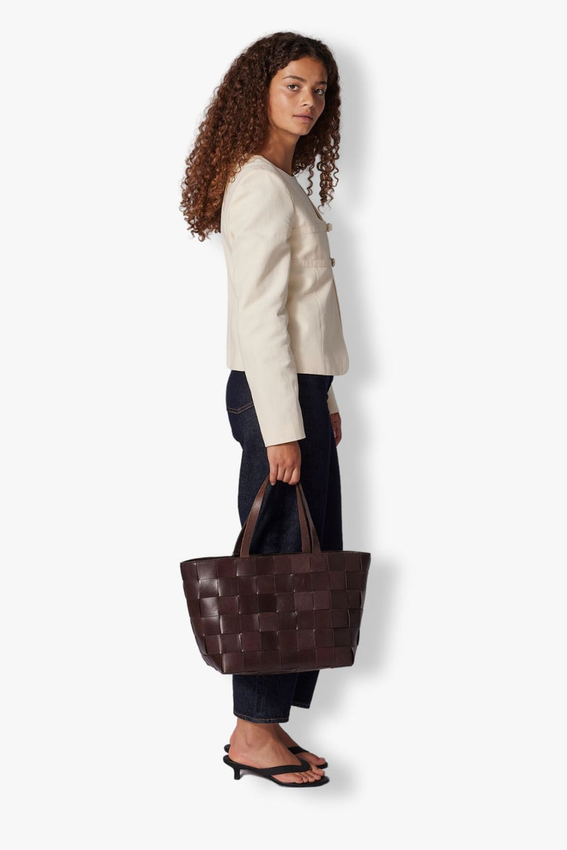 Limona shopper Meike Dark brown