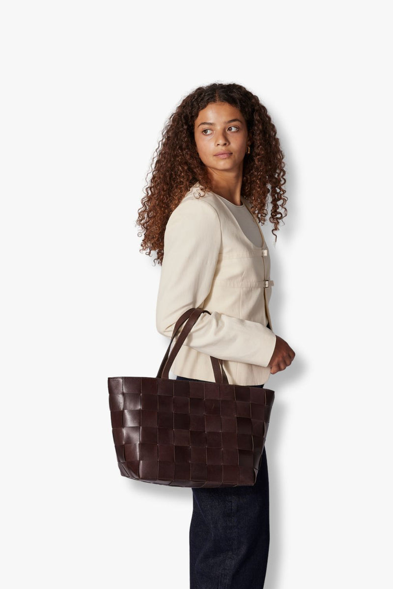 Limona shopper Meike Dark brown