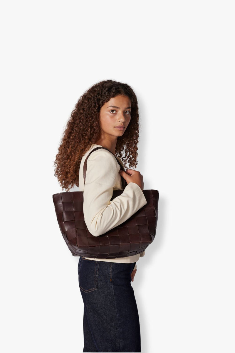 Limona shopper Meike Dark brown