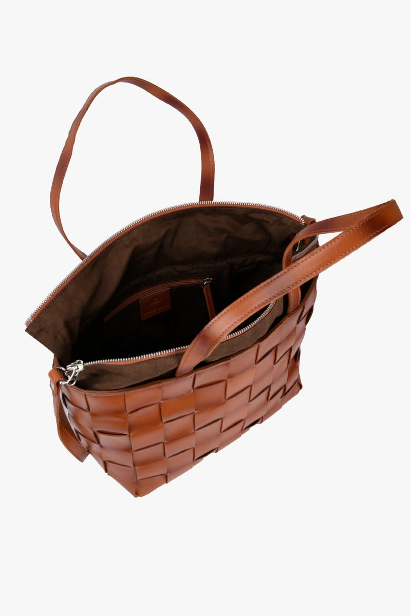 Limona shopper Meike Chestnut – Adax Shop