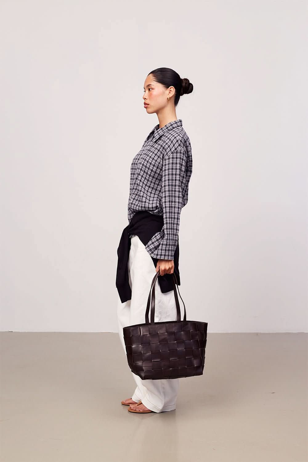 Limona shopper Meike Dark brown – Adax Shop