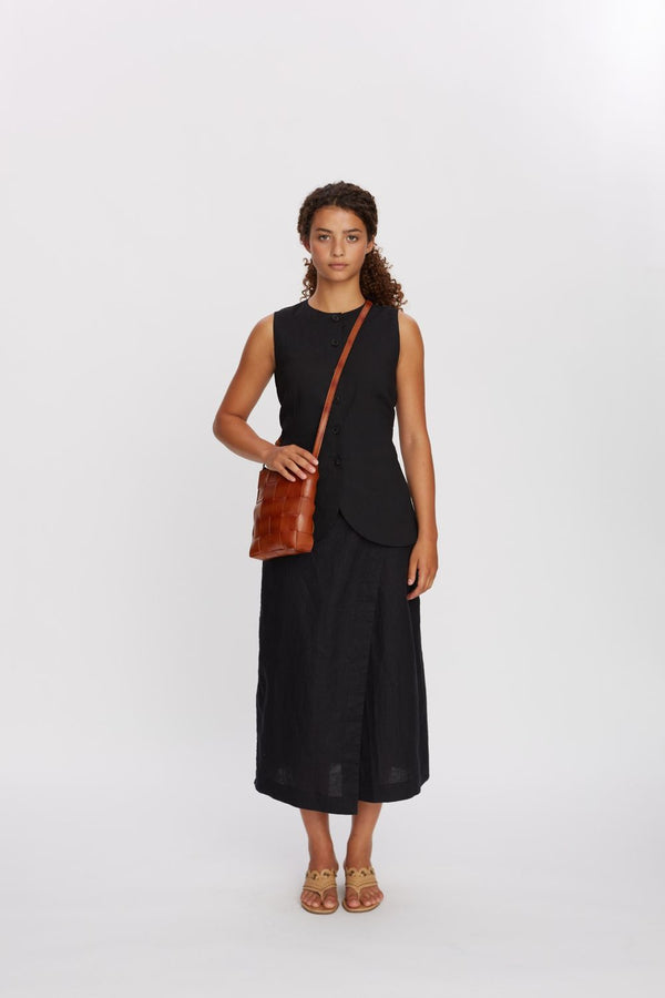 Limona shoulder bag Zelda Chestnut - Adax Shop - Tasker