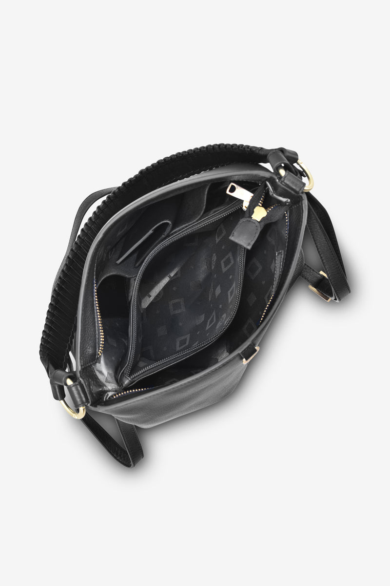 Bolso bandolera Sorano Melanie Negro