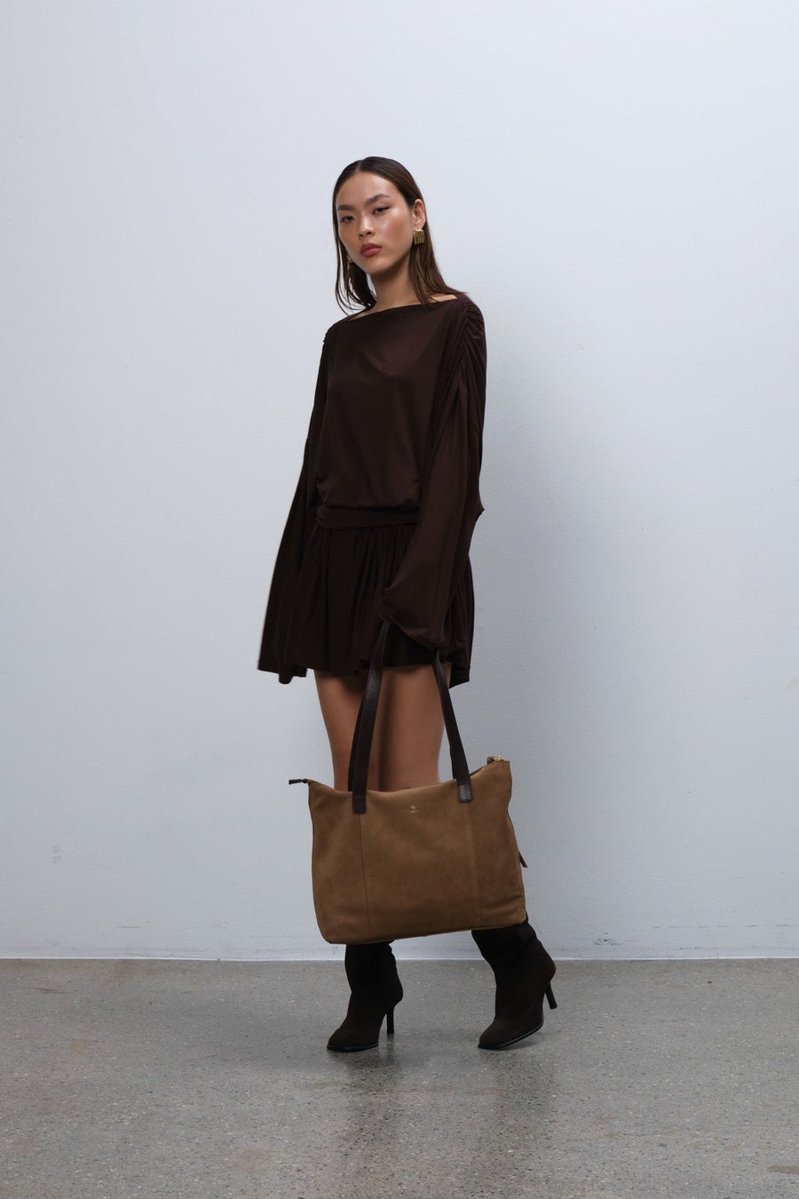 Rozzano shopper Amelie Latte - Adax Shop - Shopper