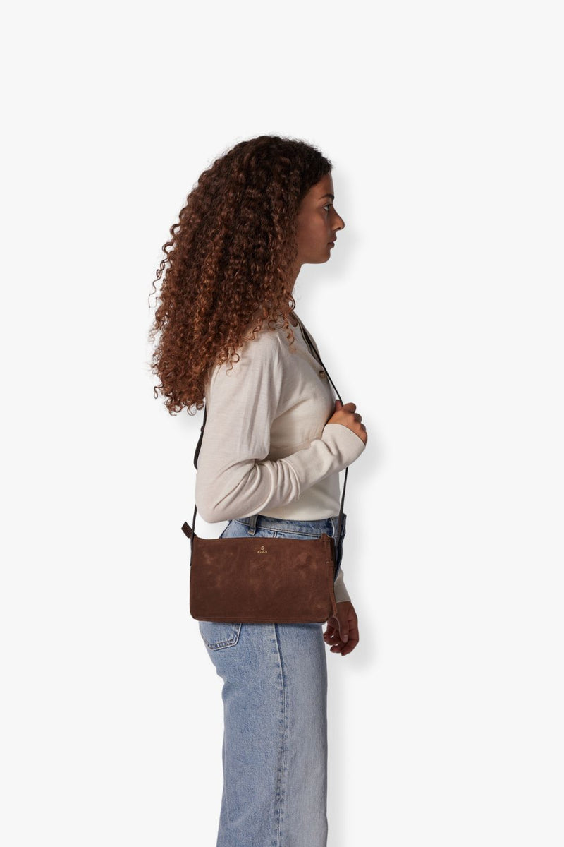 Bolso bandolera Rozzano Lilly Chocolate