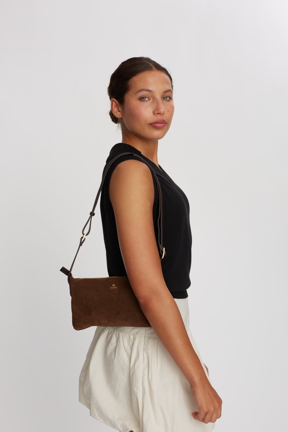 Rozzano shoulder bag Lilly Chocolate – Adax Shop