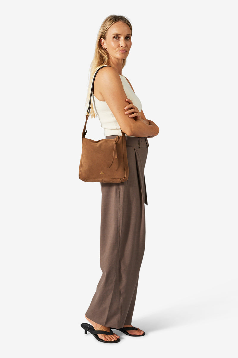 Rozzano shoulder bag Lara Latte