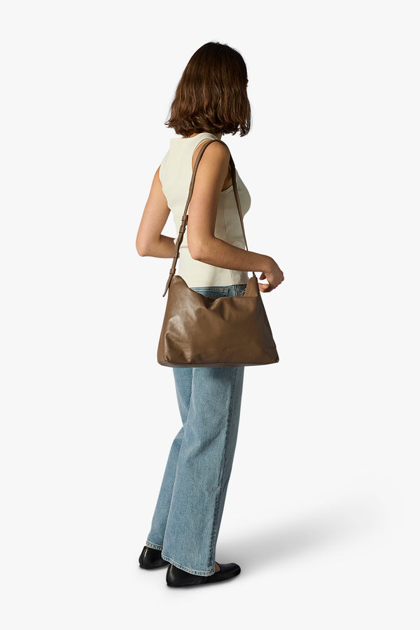 Amalfi shoulder bag Jackie Latte