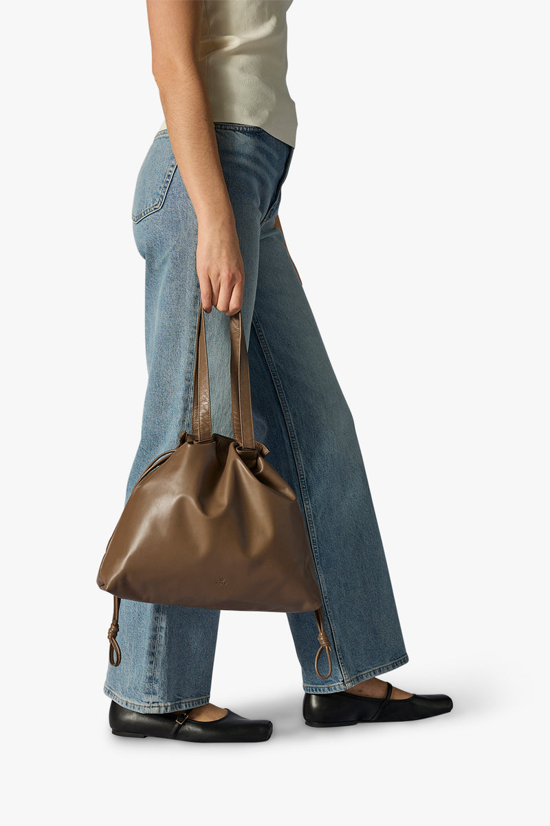 Amalfi shoulder bag Addy Latte