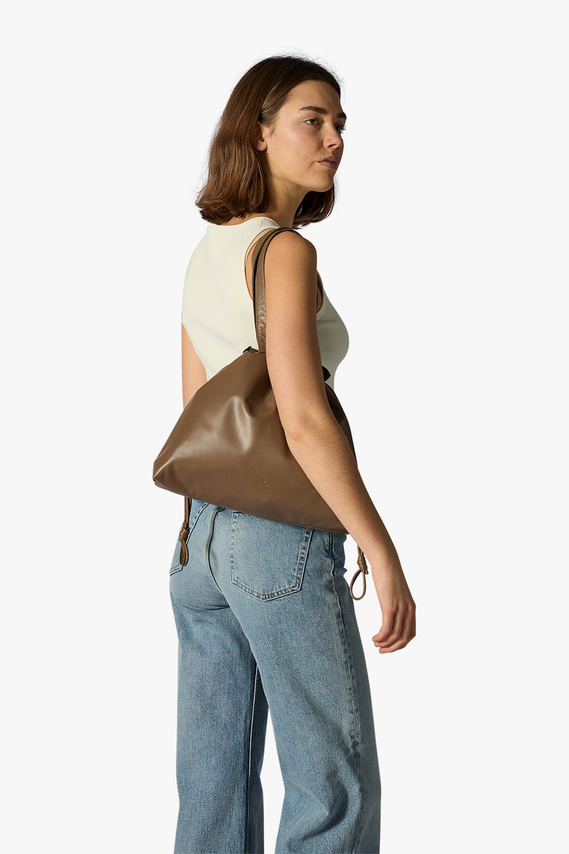 Amalfi shoulder bag Addy Latte