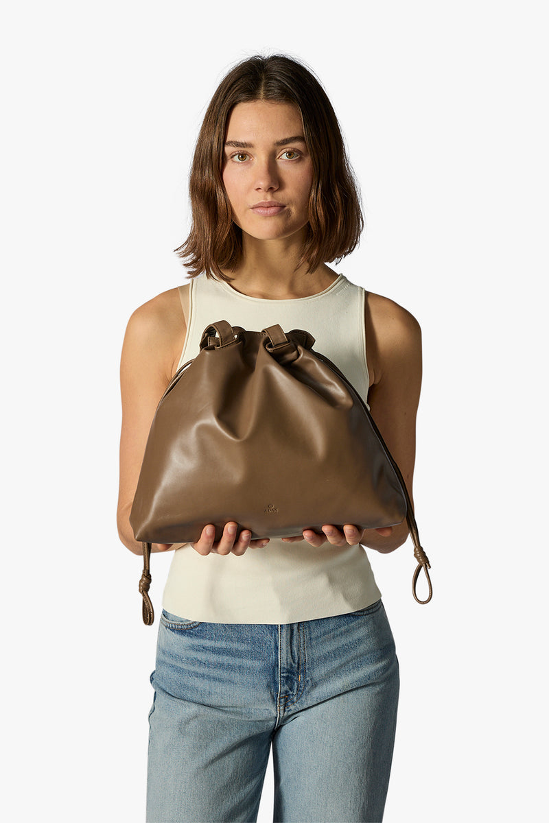 Amalfi shoulder bag Addy Latte