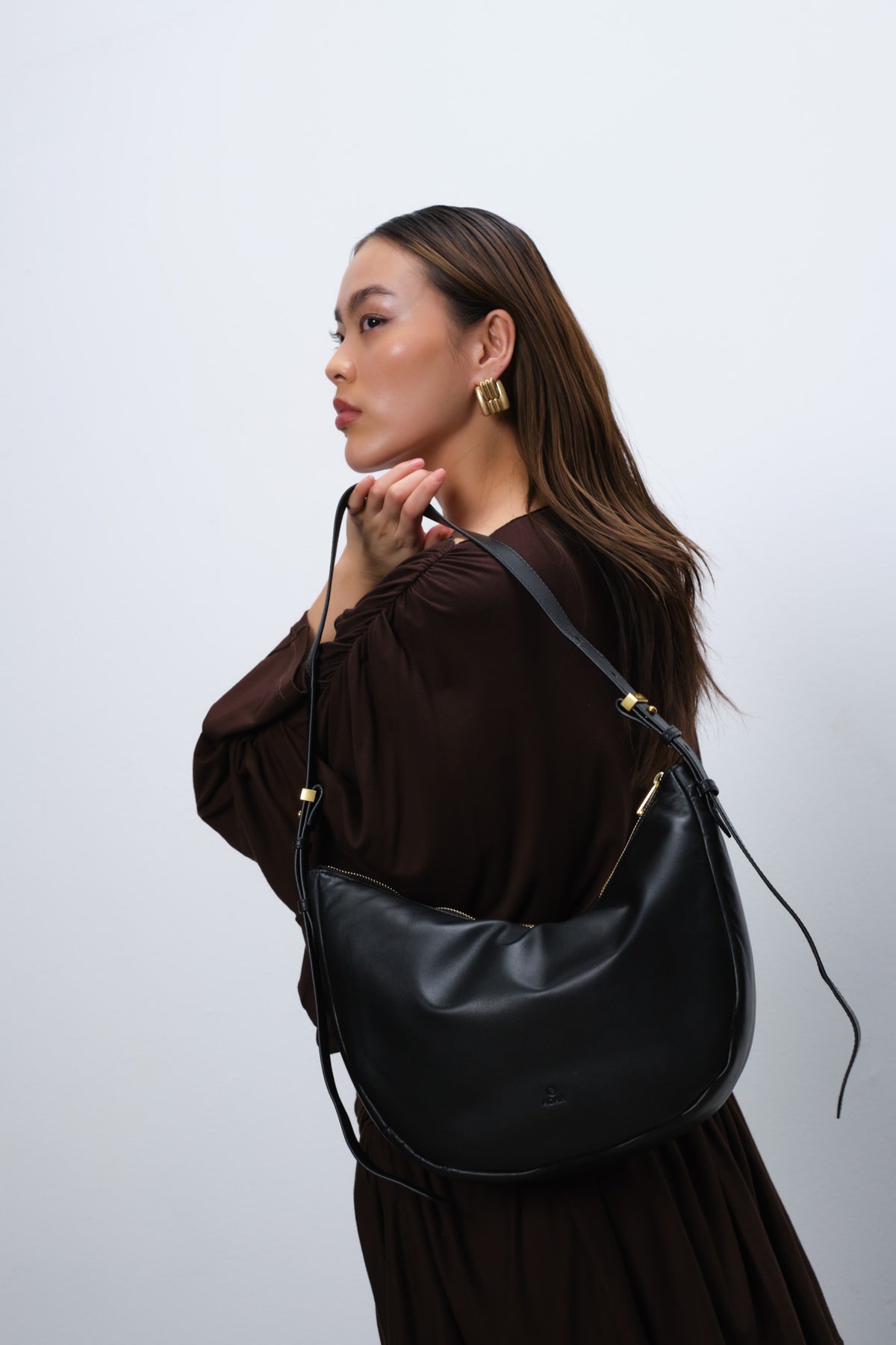 Larissa shoulder bag Kicki Black – Adax Shop