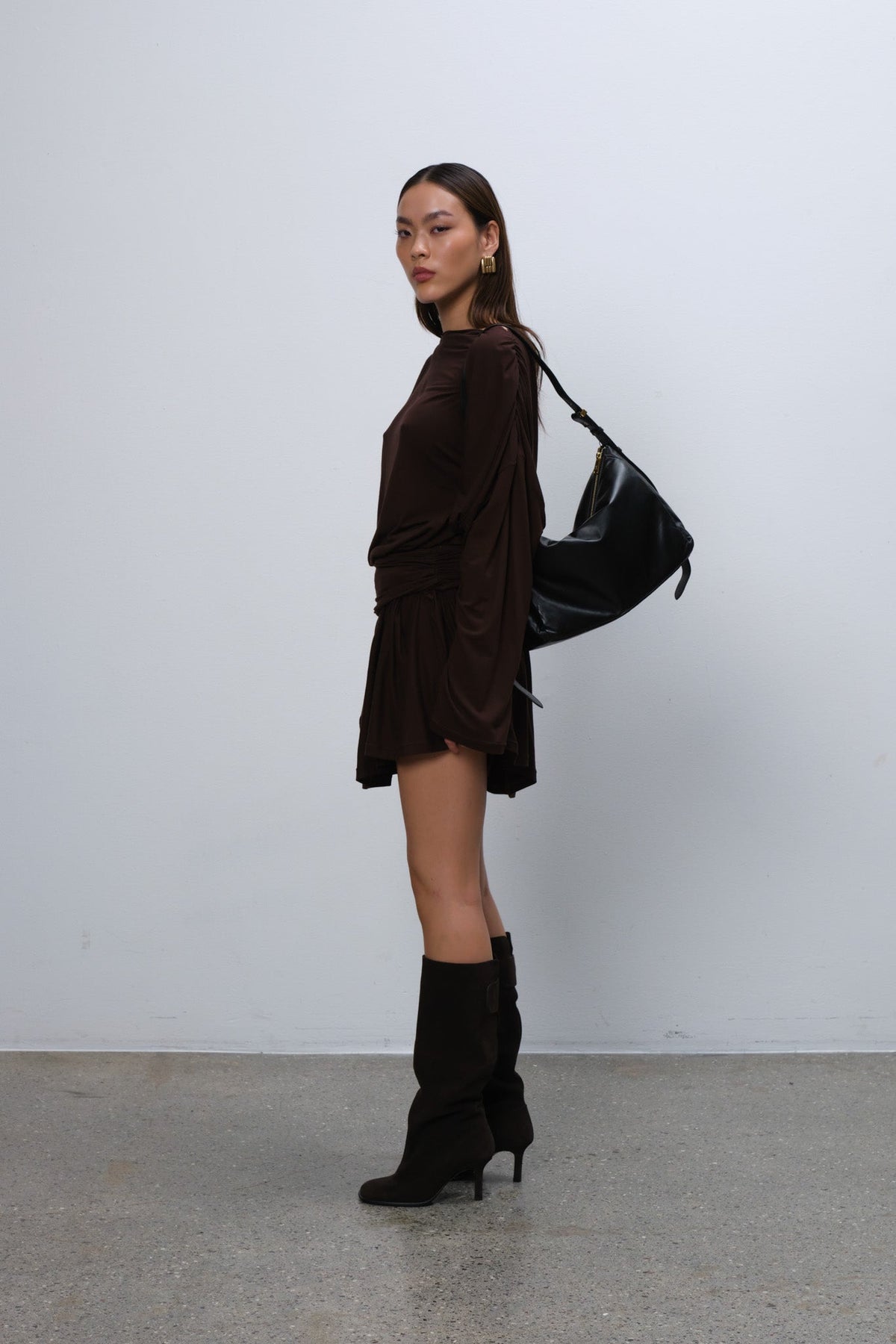 Larissa shoulder bag Luna Black – Adax Shop