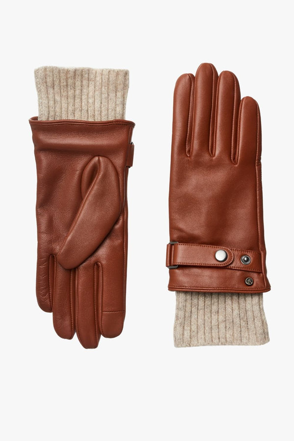 Glove Myra Cognac - Adax Shop - Handsker