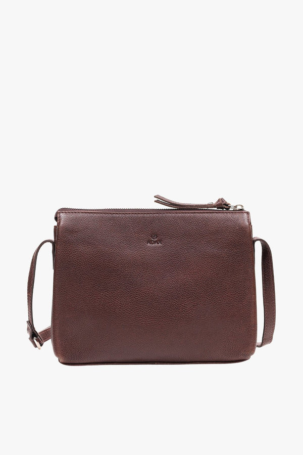 Riva shoulder bag Lotta Dark brown - Adax Shop - Tasker