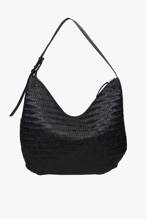 Bolso bandolera Lucca Negro Jaspeado