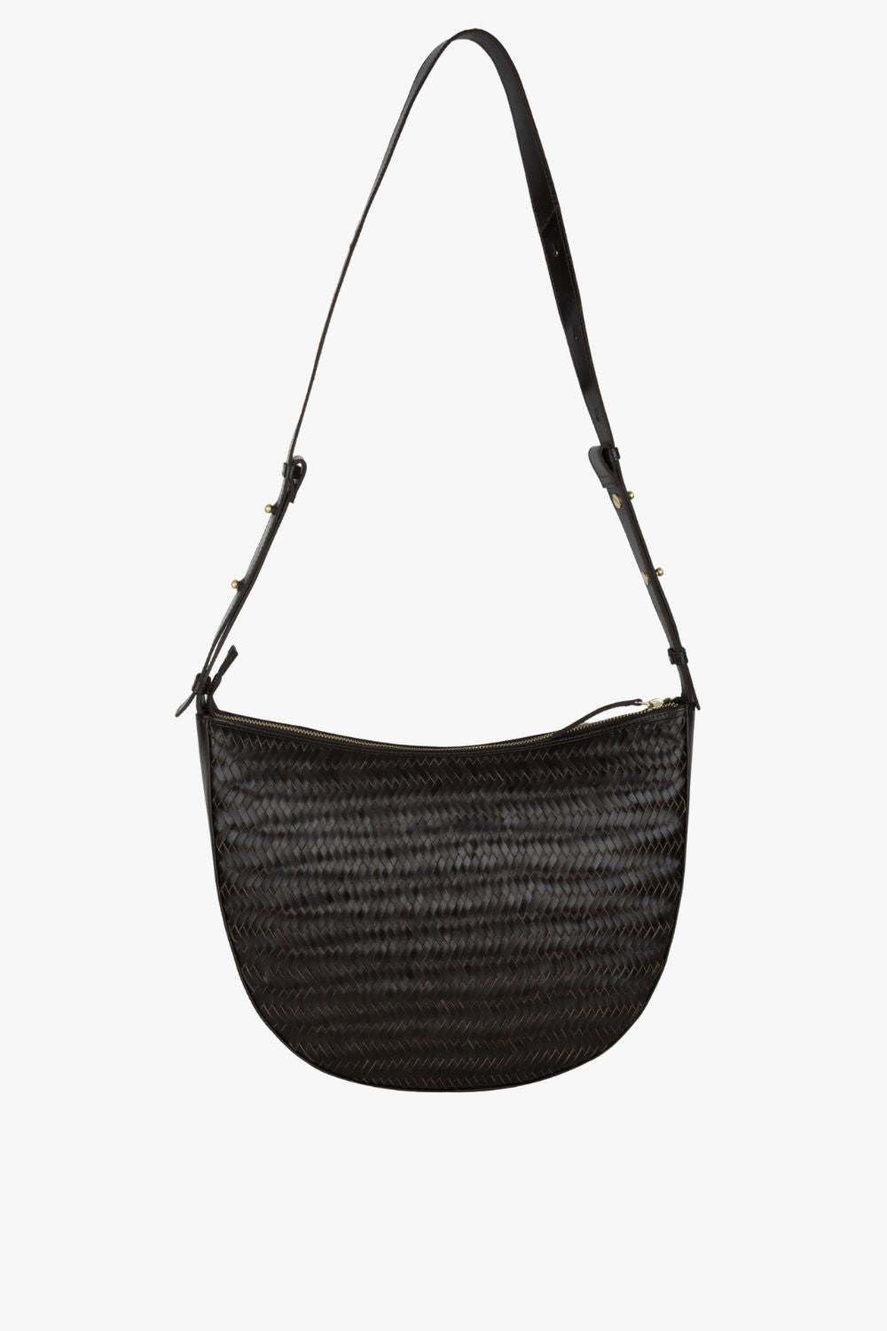 靴/バッグ SANTAKU 6way grain leather shoulder bag Lucca shoulder bag Jodie Dark brown – Adax Shop