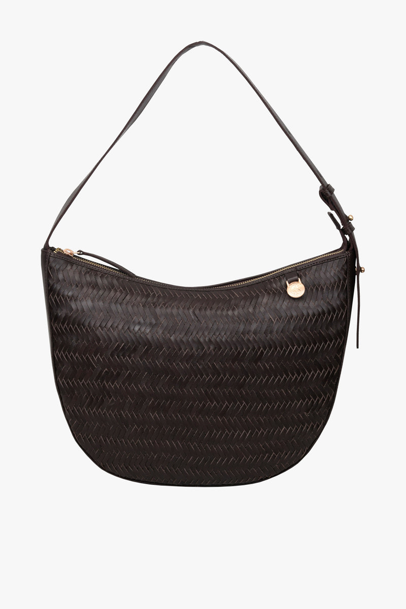 Lucca shoulder bag Jodie Dark brown