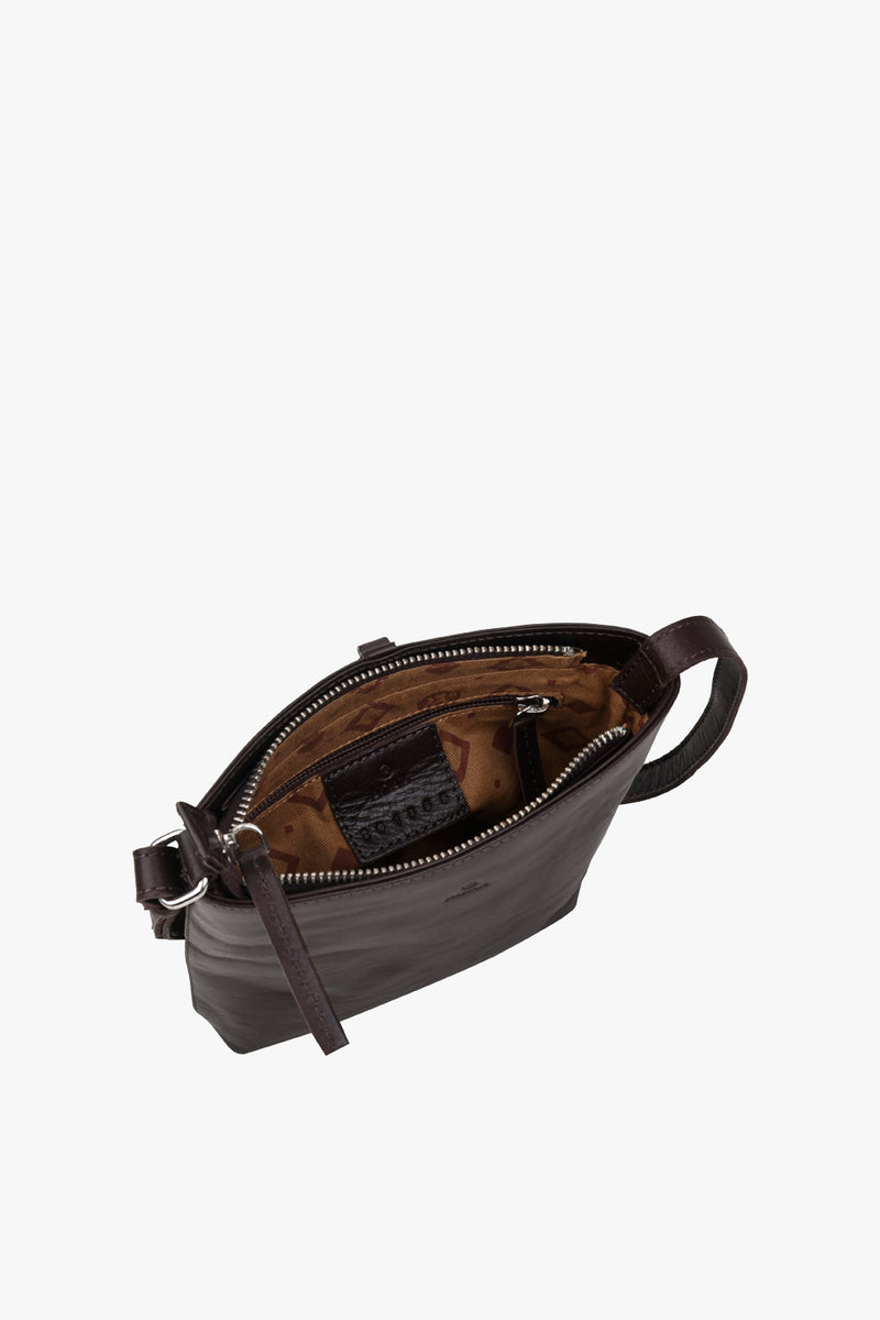 Rivoli mobile bag Daisy Dark brown