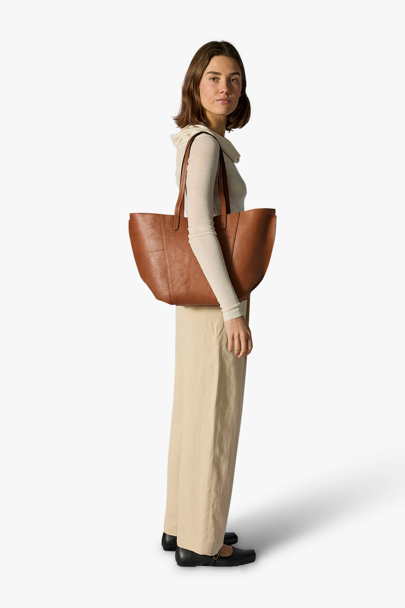 Portofino shopper Pearl Brown