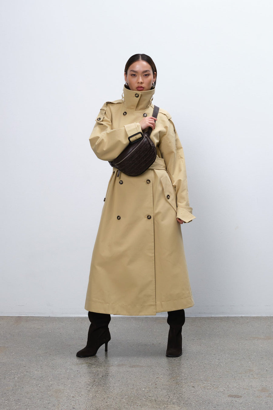 Lucca bumbag Palma Dark brown - Adax Shop - 