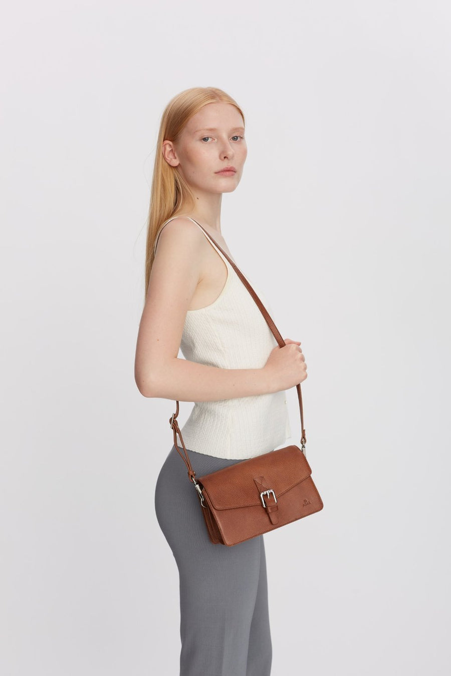 Brescia shoulder bag Nikita Caramel - Adax Shop - Shoulder bags