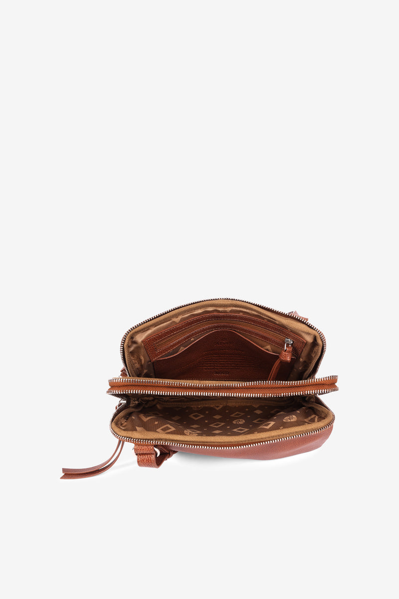 Brescia shoulder bag Lene Caramel
